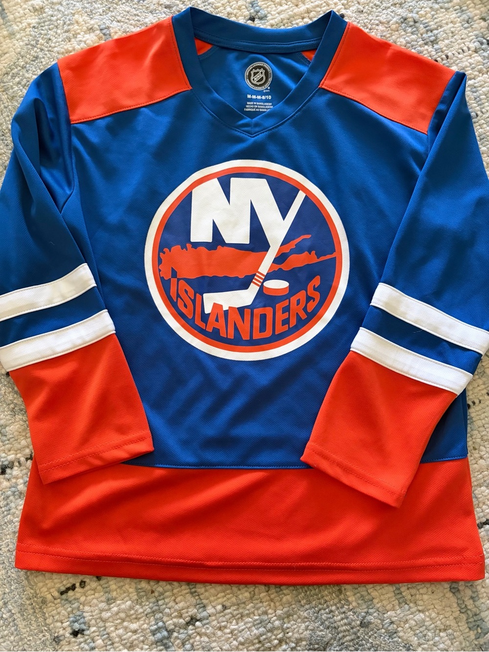 NY Islanders Lightweight Kids Jersey Shirt